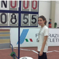 Giorgia Angeli OK nel Biathlon