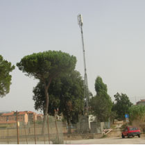 Antenna l'Assessore al campo