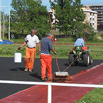 Riprendono i Lavori al Campo