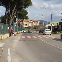 Rallentatori al Campo Scuola