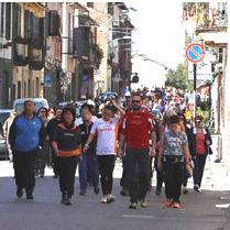 Successo del Walk a Grotte